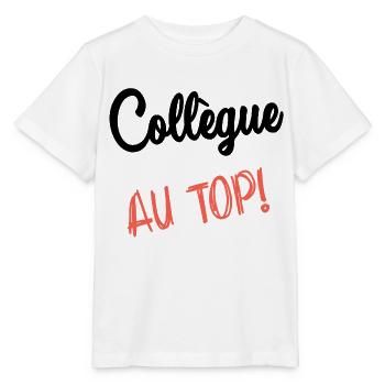 COLLEAGUE. START. EMPLOYMENT. HUMOR. MANAGER. CHIEF - Stanley/Stella MINI CREATOR Kids’ T-Shirt - white - Front - Maike (125cm)