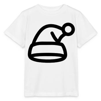 bonnet de noel - T-shirt bio MINI CREATOR Stanley/Stella Enfant - blanc - Devant - Maike (125cm)