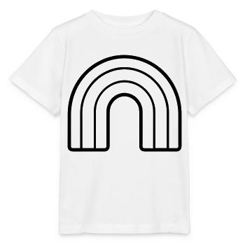 Arc en ciel - T-shirt bio MINI CREATOR Stanley/Stella Enfant - blanc - Devant - Maike (125cm)