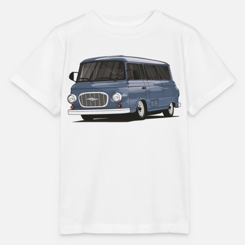 Barkas B1000 // Illustration - T-shirt bio MINI CREATOR Stanley/Stella Enfant - blanc
