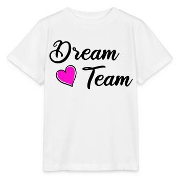 Équipe de rêve - T-shirt bio MINI CREATOR Stanley/Stella Enfant - blanc - Devant - Maike (125cm)