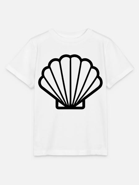 Muschel - Stanley/Stella Kinder T-Shirt MINI CREATOR - Weiß