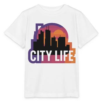 VIE URBAINE - T-shirt bio MINI CREATOR Stanley/Stella Enfant - blanc - Devant - Maike (125cm)