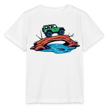 Véhicules tout-terrain - T-shirt bio MINI CREATOR Stanley/Stella Enfant - blanc - Devant - Maike (125cm)
