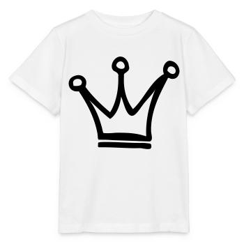 krone - Stanley/Stella Kinder T-Shirt MINI CREATOR  - Weiß - Vorne - Maike (125cm)