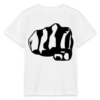Fist - Stanley/Stella MINI CREATOR Kids’ T-Shirt - white - Front - Maike (125cm)