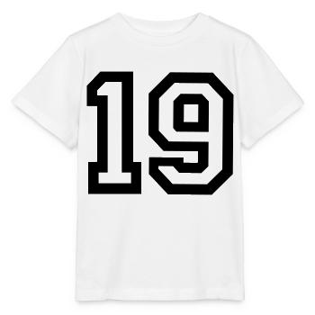 19 Collegestyle - Stanley/Stella Kinder T-Shirt MINI CREATOR  - Weiß - Vorne - Maike (125cm)