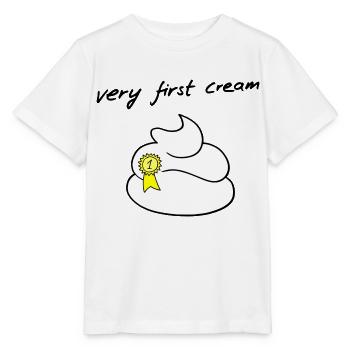 Erste Sahne - Stanley/Stella Kinder T-Shirt MINI CREATOR  - Weiß - Vorne - Maike (125cm)
