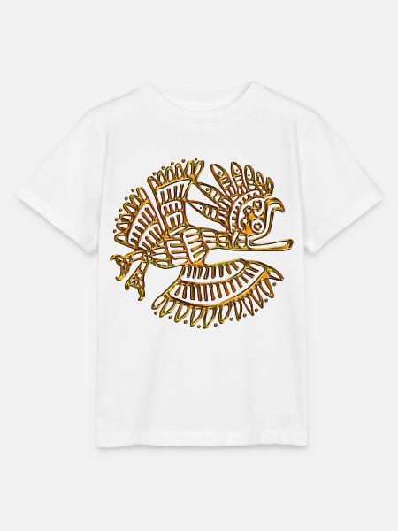 INDIAN EAGLE - Stanley/Stella Kinder T-Shirt MINI CREATOR  - Weiß