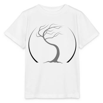 tao zen tree - Stanley/Stella MINI CREATOR Kids’ T-Shirt - white - Front - Maike (125cm)