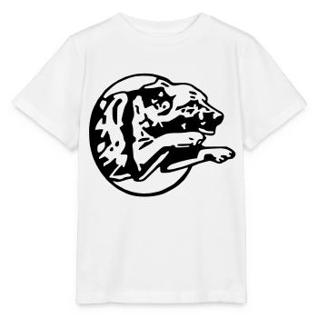 springen ein ba - Stanley/Stella Kinder T-Shirt MINI CREATOR  - Weiß - Vorne - Maike (125cm)