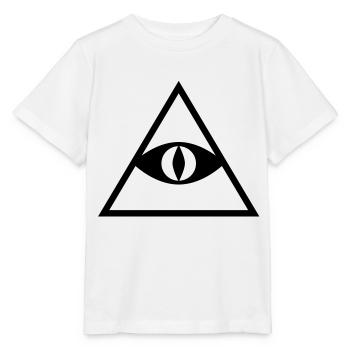 Pyramide - T-shirt bio MINI CREATOR Stanley/Stella Enfant - blanc - Devant - Maike (125cm)
