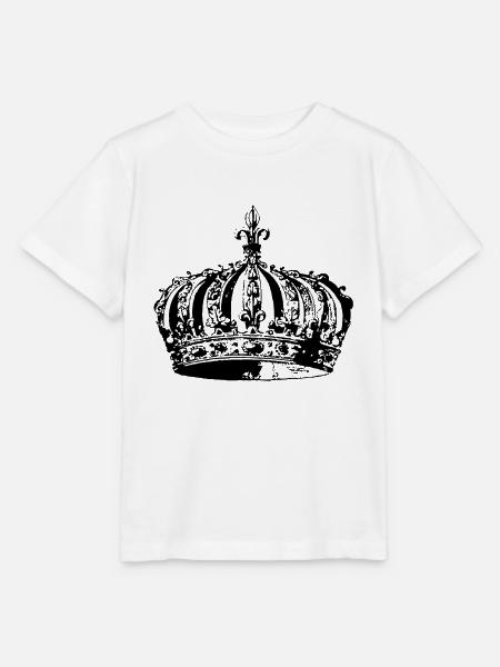 CROWN - Stanley/Stella Kinder T-Shirt MINI CREATOR  - Weiß
