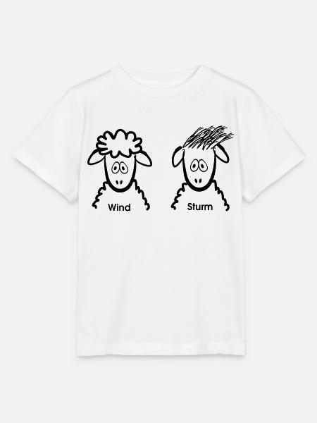 sturmschaf - Stanley/Stella Kinder T-Shirt MINI CREATOR - Weiß