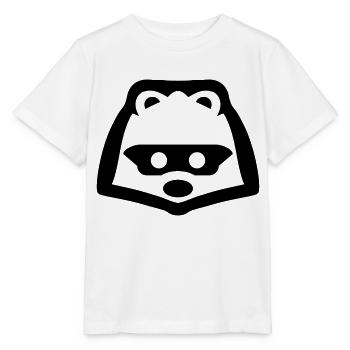 waschbaer - raccoon - Stanley/Stella Kinder T-Shirt MINI CREATOR  - Weiß - Vorne - Maike (125cm)