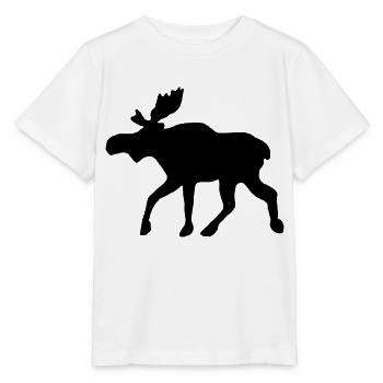 Elch - Stanley/Stella Kinder T-Shirt MINI CREATOR  - Weiß - Vorne - Maike (125cm)