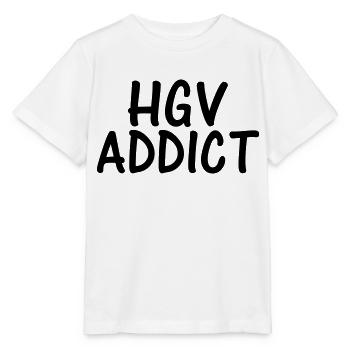hgv addict - Stanley/Stella MINI CREATOR Kids’ T-Shirt - white - Front - Maike (125cm)
