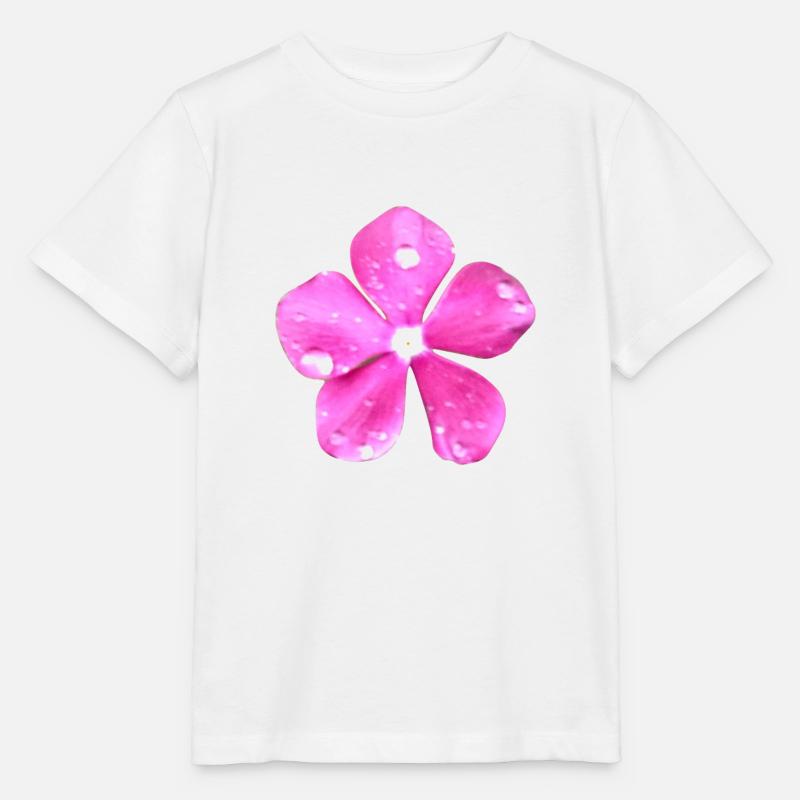 Hippie fleur - T-shirt bio MINI CREATOR Stanley/Stella Enfant - blanc