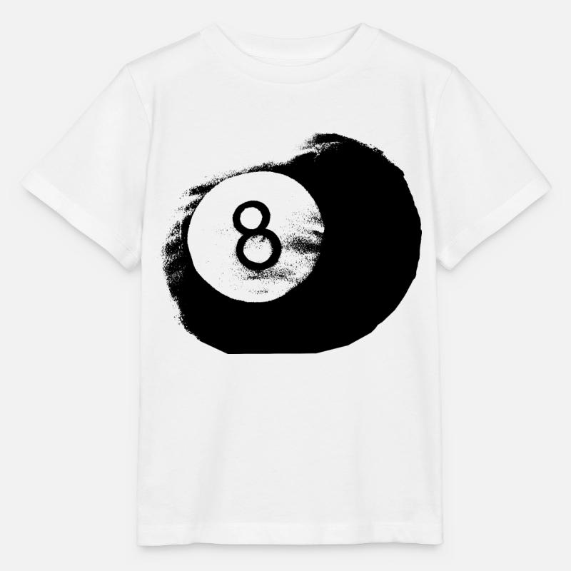 Billardkugel - Stanley/Stella Kinder T-Shirt MINI CREATOR  - Weiß