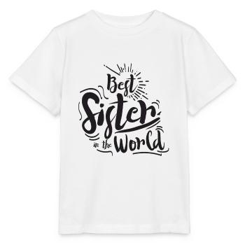 Sœur - T-shirt bio MINI CREATOR Stanley/Stella Enfant - blanc - Devant - Maike (125cm)