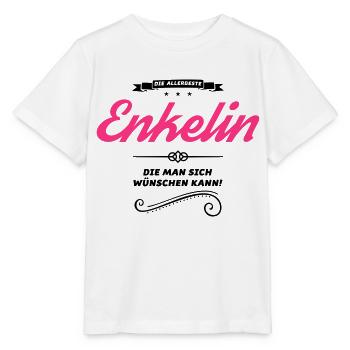 enkelin allerbeste - Stanley/Stella Kinder T-Shirt MINI CREATOR  - Weiß - Vorne - Maike (125cm)