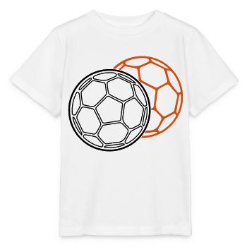 handball bälle - Stanley/Stella Kinder T-Shirt MINI CREATOR  - Weiß - Vorne - Maike (125cm)