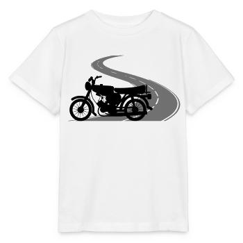 Fahrzeug - Simson Straße - Stanley/Stella Kinder T-Shirt MINI CREATOR  - Weiß - Vorne - Maike (125cm)
