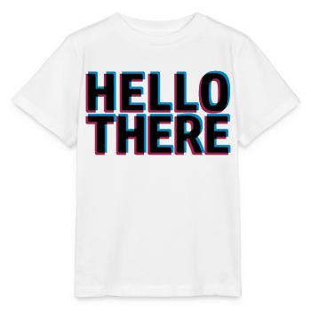 Effet 3D Bonjour - T-shirt bio MINI CREATOR Stanley/Stella Enfant - blanc - Devant - Maike (125cm)