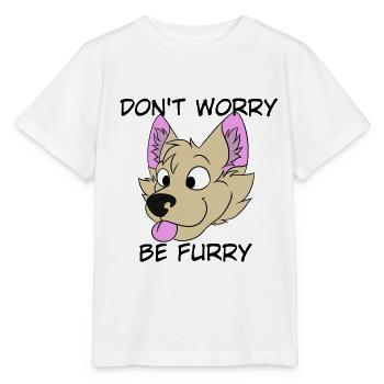 Ne vous inquiétez pas Soyez poilu - T-shirt bio MINI CREATOR Stanley/Stella Enfant - blanc - Devant - Maike (125cm)