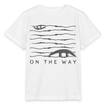 Les fourmiliers sur la voie de l’auto-découverte... ou - T-shirt bio MINI CREATOR Stanley/Stella Enfant - blanc - Devant - Maike (125cm)