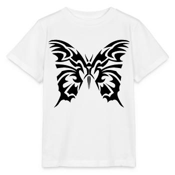 tribal butterfly - Stanley/Stella MINI CREATOR Kids’ T-Shirt - white - Front - Maike (125cm)