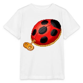 Coccinelle automate - T-shirt bio MINI CREATOR Stanley/Stella Enfant - blanc - Devant - Maike (125cm)