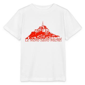 Le Mont Saint Michel - Stanley/Stella MINI CREATOR Kids’ T-Shirt - white - Front - Maike (125cm)