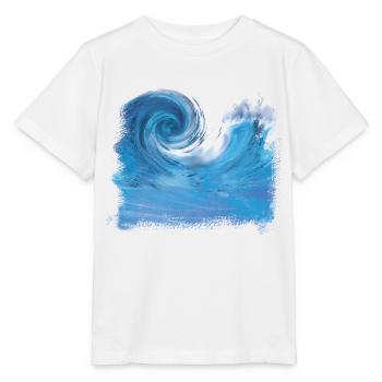 Graphiques Wave - T-shirt bio MINI CREATOR Stanley/Stella Enfant - blanc - Devant - Maike (125cm)