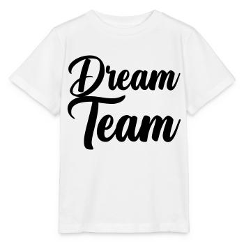 Équipe de rêve - T-shirt bio MINI CREATOR Stanley/Stella Enfant - blanc - Devant - Maike (125cm)