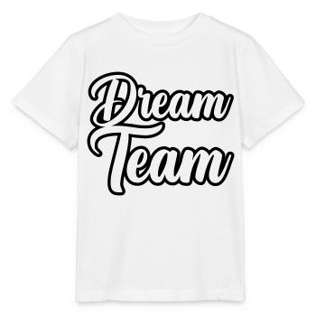 Équipe de rêve - T-shirt bio MINI CREATOR Stanley/Stella Enfant - blanc - Devant - Maike (125cm)