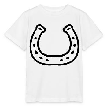 Horseshoe Lucky Charm Lucky Mushroom - Stanley/Stella MINI CREATOR Kids’ T-Shirt - white - Front - Maike (125cm)