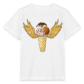 Eis - Stanley/Stella Kinder T-Shirt MINI CREATOR  - Weiß - Vorne - Maike (125cm)