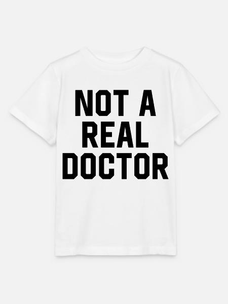 Kein richtiger Arzt - Stanley/Stella Kinder T-Shirt MINI CREATOR - Weiß