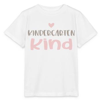 Kindergartenkind Herz - Stanley/Stella Kinder T-Shirt MINI CREATOR  - Weiß - Vorne - Maike (125cm)