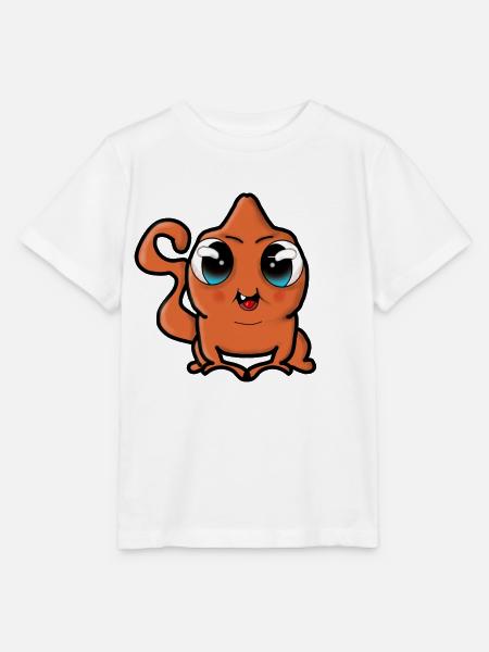 Chameleon - Stanley/Stella Kinder T-Shirt MINI CREATOR  - Weiß