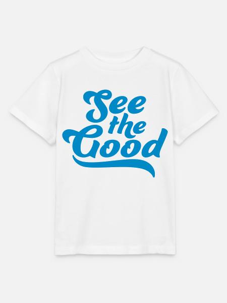 see the good Zitat - Stanley/Stella Kinder T-Shirt MINI CREATOR  - Weiß