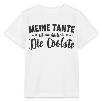 Meine Tante die Coolste - Stanley/Stella Kinder T-Shirt MINI CREATOR  - Weiß - Vorne - Maike (125cm)