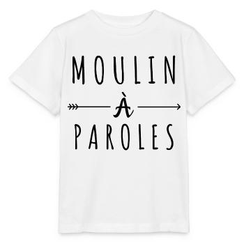 Moulin à paroles - T-shirt bio MINI CREATOR Stanley/Stella Enfant - blanc - Devant - Maike (125cm)