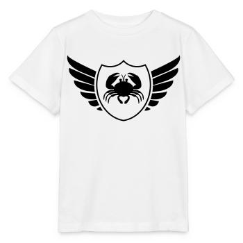 Krabbe Wappen - Stanley/Stella Kinder T-Shirt MINI CREATOR  - Weiß - Vorne - Maike (125cm)