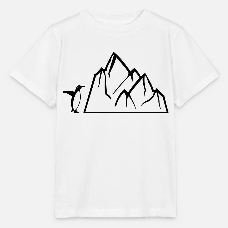 pinguin eisberg - Stanley/Stella Kinder T-Shirt MINI CREATOR  - Weiß