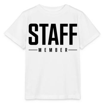 Membre du personnel - T-shirt bio MINI CREATOR Stanley/Stella Enfant - blanc - Devant - Maike (125cm)