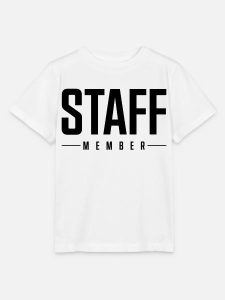 Staff Member - Stanley/Stella Kinder T-Shirt MINI CREATOR - Weiß