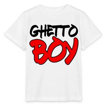 ghetto boy 2 - Stanley/Stella Kinder T-Shirt MINI CREATOR  - Weiß - Vorne - Maike (125cm)