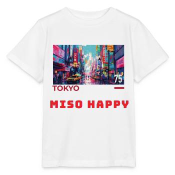 Tokyo - T-shirt bio MINI CREATOR Stanley/Stella Enfant - blanc - Devant - Maike (125cm)
